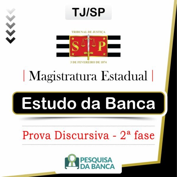 TJ/SP 2024 - SEGUNDA FASE