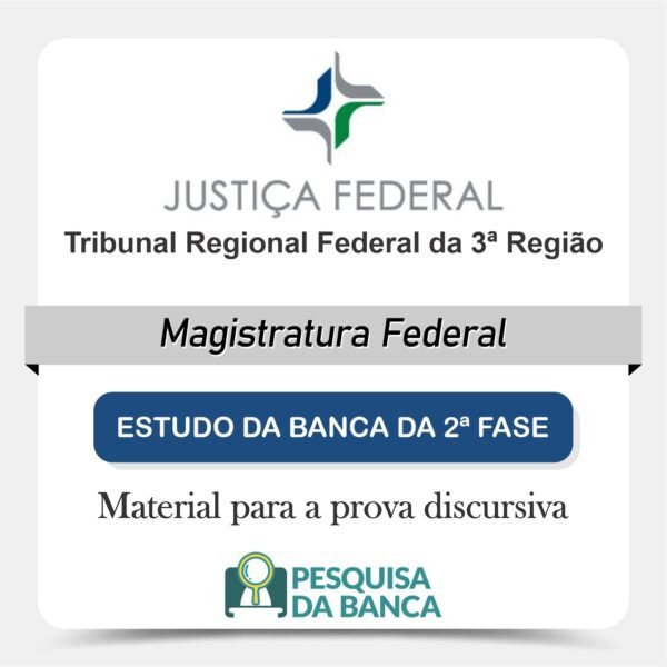 TRF3 2025 - SEGUNDA FASE